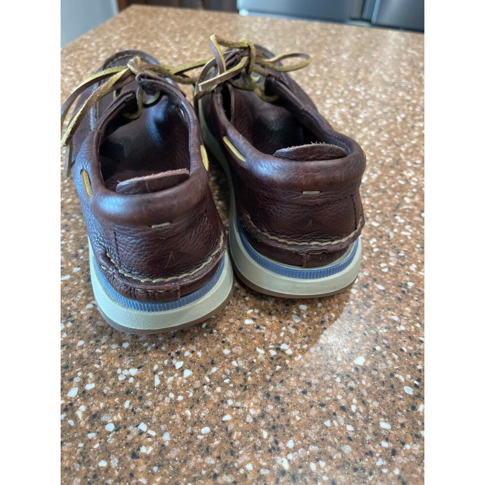 Sperry Caspian brown leather boat shoes 10.5 - Picture 4 of 7